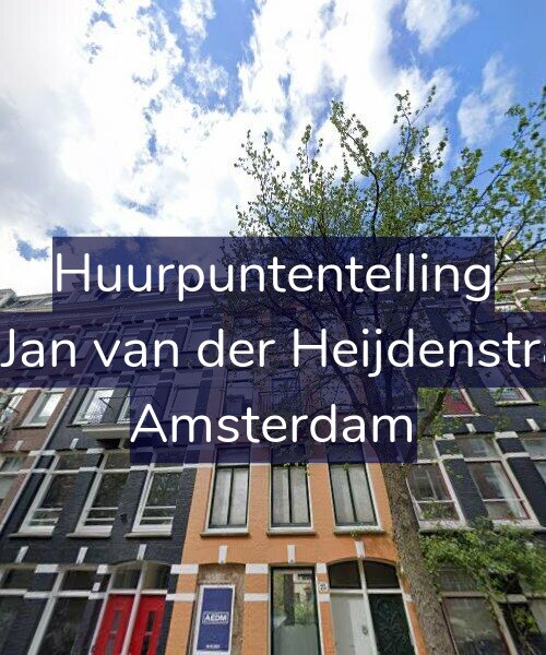 Foto gevel Huurpuntentelling voor Tweede Jan van der Heijdenstraat 25-2, Amsterdam