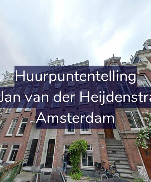 Foto gevel Huurpuntentelling voor Tweede Jan van der Heijdenstraat 99-D, Amsterdam
