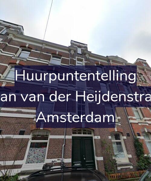Foto gevel Huurpuntentelling voor Tweede Jan van der Heijdenstraat 52-1R, Amsterdam
