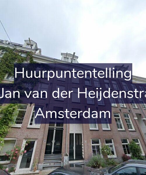 Foto gevel Huurpuntentelling voor Tweede Jan van der Heijdenstraat 87-B, Amsterdam