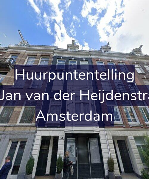 Foto gevel Huurpuntentelling voor Tweede Jan van der Heijdenstraat 34-1, Amsterdam