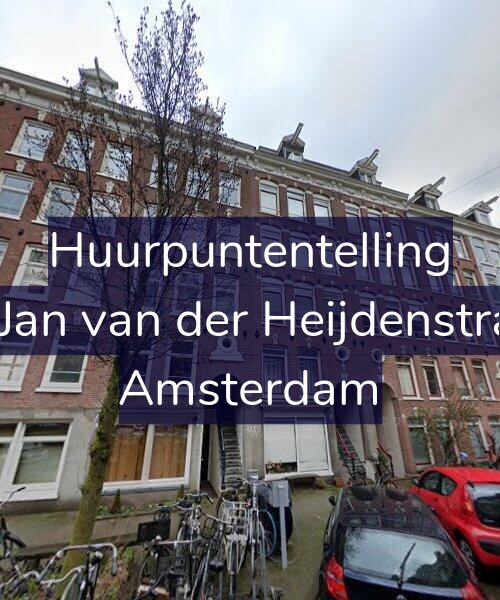 Foto gevel Huurpuntentelling voor Tweede Jan van der Heijdenstraat 59-H, Amsterdam