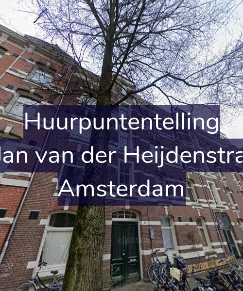 Foto gevel Huurpuntentelling voor Tweede Jan van der Heijdenstraat 58-2L, Amsterdam