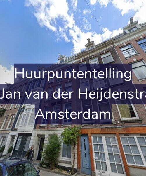 Foto gevel Huurpuntentelling voor Tweede Jan van der Heijdenstraat 32-1, Amsterdam