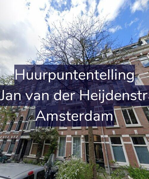 Foto gevel Huurpuntentelling voor Tweede Jan van der Heijdenstraat 17-1, Amsterdam