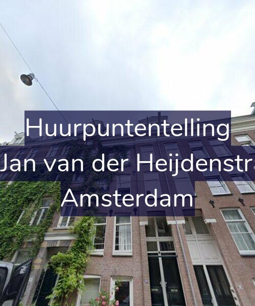 Foto gevel Huurpuntentelling voor Tweede Jan van der Heijdenstraat 85-3, Amsterdam
