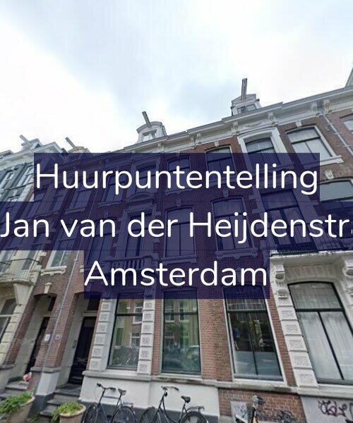 Foto gevel Huurpuntentelling voor Tweede Jan van der Heijdenstraat 88-1, Amsterdam