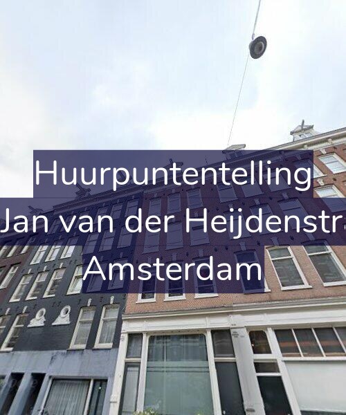 Foto gevel Huurpuntentelling voor Tweede Jan van der Heijdenstraat 49-3, Amsterdam