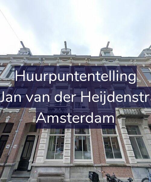Foto gevel Huurpuntentelling voor Tweede Jan van der Heijdenstraat 84-1, Amsterdam
