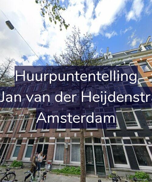 Foto gevel Huurpuntentelling voor Tweede Jan van der Heijdenstraat 21-4, Amsterdam
