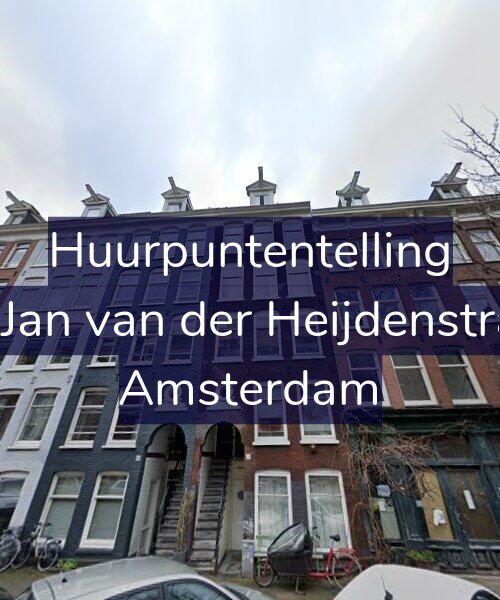 Foto gevel Huurpuntentelling voor Tweede Jan van der Heijdenstraat 69-1, Amsterdam