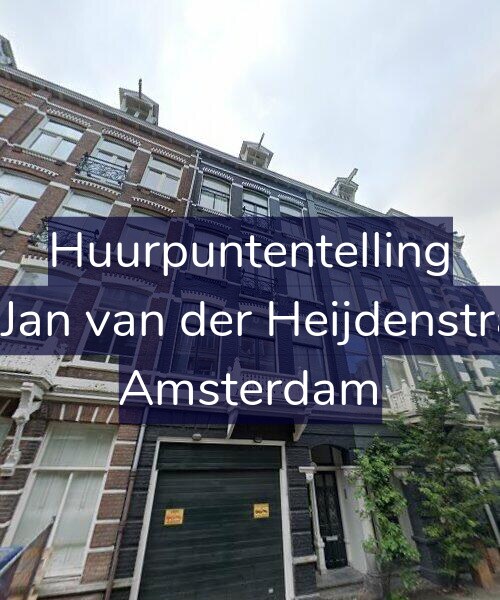 Foto gevel Huurpuntentelling voor Tweede Jan van der Heijdenstraat 74-1, Amsterdam