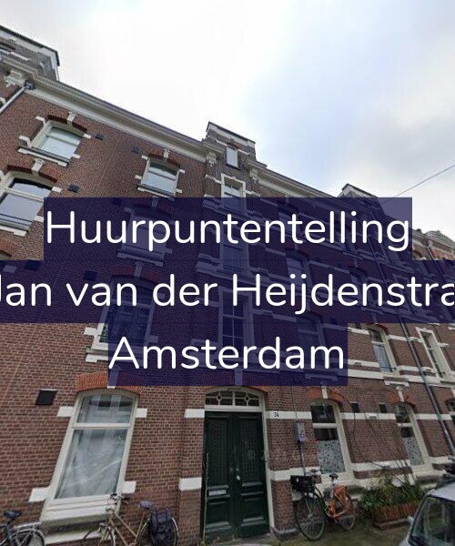 Foto gevel Huurpuntentelling voor Tweede Jan van der Heijdenstraat 54-1L, Amsterdam
