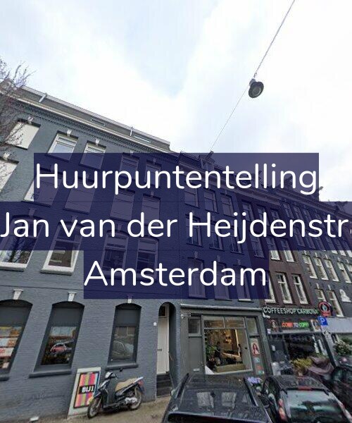 Foto gevel Huurpuntentelling voor Tweede Jan van der Heijdenstraat 41-1, Amsterdam