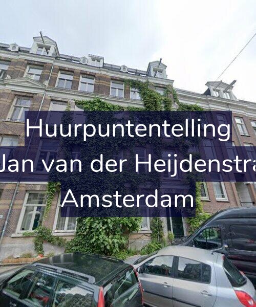 Foto gevel Huurpuntentelling voor Tweede Jan van der Heijdenstraat 83-H, Amsterdam