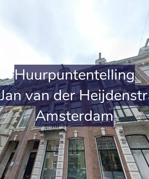 Foto gevel Huurpuntentelling voor Tweede Jan van der Heijdenstraat 88-2, Amsterdam