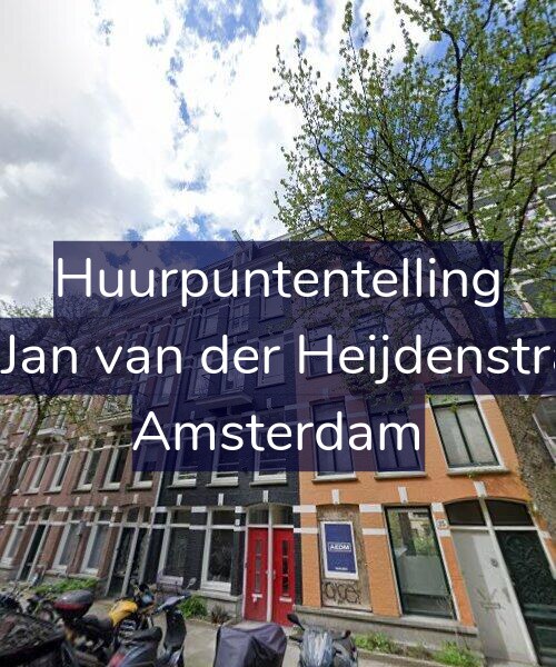 Foto gevel Huurpuntentelling voor Tweede Jan van der Heijdenstraat 23-4, Amsterdam