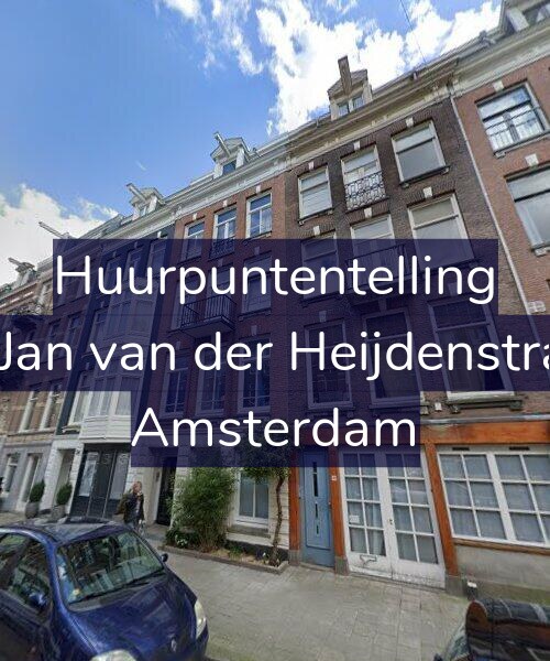 Foto gevel Huurpuntentelling voor Tweede Jan van der Heijdenstraat 32-H, Amsterdam