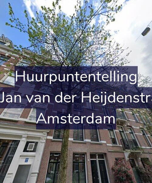 Foto gevel Huurpuntentelling voor Tweede Jan van der Heijdenstraat 22-2, Amsterdam