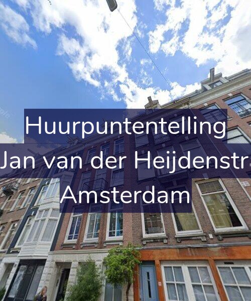 Foto gevel Huurpuntentelling voor Tweede Jan van der Heijdenstraat 32-3, Amsterdam