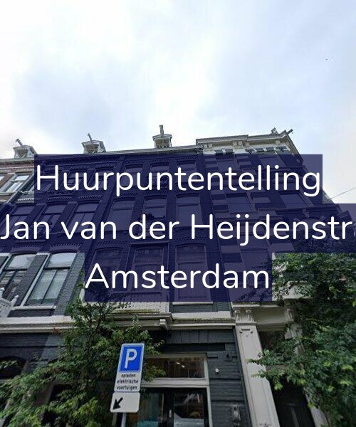 Foto gevel Huurpuntentelling voor Tweede Jan van der Heijdenstraat 72-3, Amsterdam