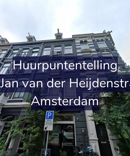 Foto gevel Huurpuntentelling voor Tweede Jan van der Heijdenstraat 72-1, Amsterdam