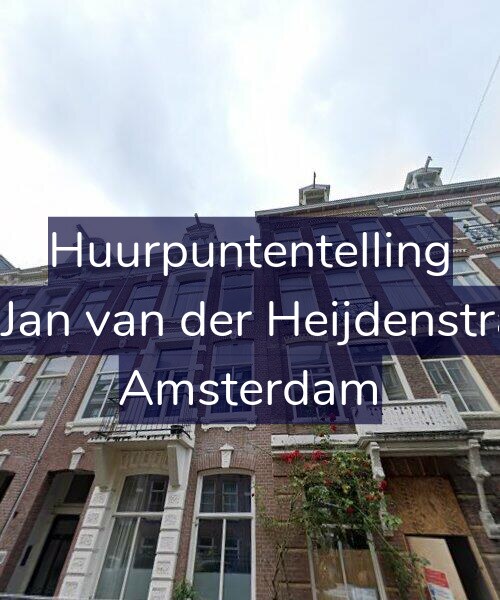 Foto gevel Huurpuntentelling voor Tweede Jan van der Heijdenstraat 80-2, Amsterdam