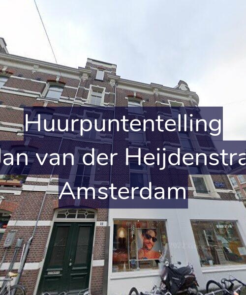 Foto gevel Huurpuntentelling voor Tweede Jan van der Heijdenstraat 42-2L, Amsterdam