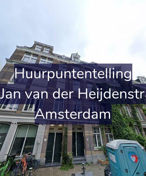 Foto gevel Huurpuntentelling voor Tweede Jan van der Heijdenstraat 81-4, Amsterdam