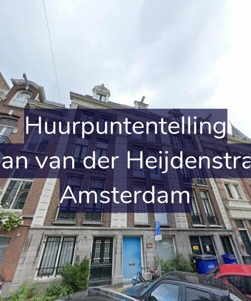 Foto gevel Huurpuntentelling voor Tweede Jan van der Heijdenstraat 105-3, Amsterdam