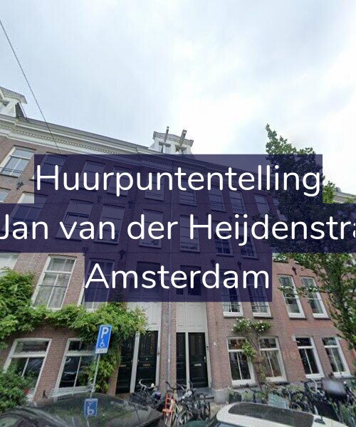 Foto gevel Huurpuntentelling voor Tweede Jan van der Heijdenstraat 95-B, Amsterdam