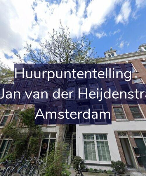 Foto gevel Huurpuntentelling voor Tweede Jan van der Heijdenstraat 33-4, Amsterdam
