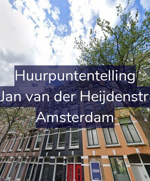 Foto gevel Huurpuntentelling voor Tweede Jan van der Heijdenstraat 23-3, Amsterdam