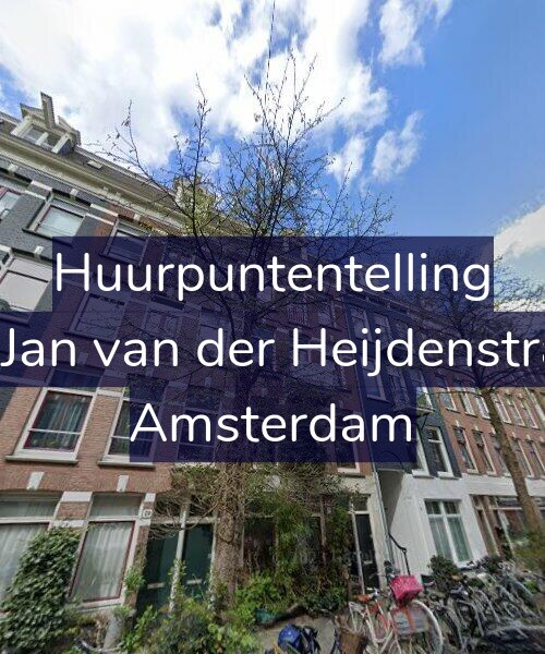 Foto gevel Huurpuntentelling voor Tweede Jan van der Heijdenstraat 31-3, Amsterdam
