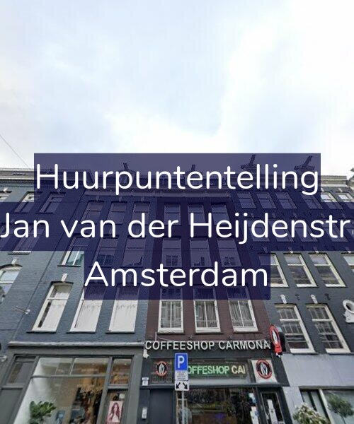 Foto gevel Huurpuntentelling voor Tweede Jan van der Heijdenstraat 43-3, Amsterdam