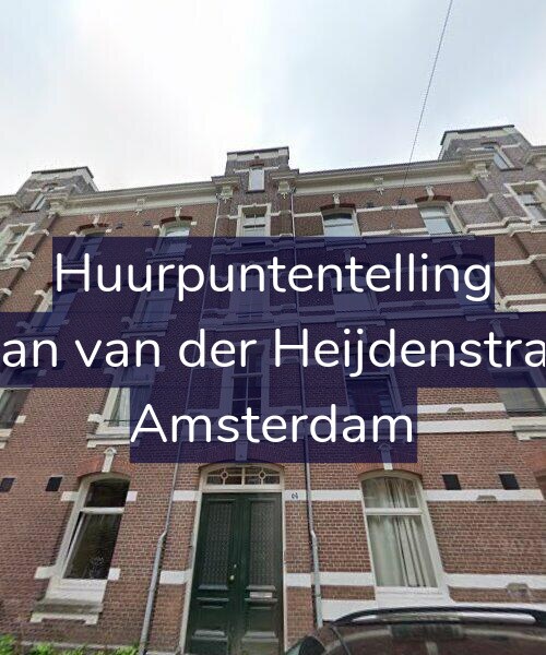 Foto gevel Huurpuntentelling voor Tweede Jan van der Heijdenstraat 64-2R, Amsterdam