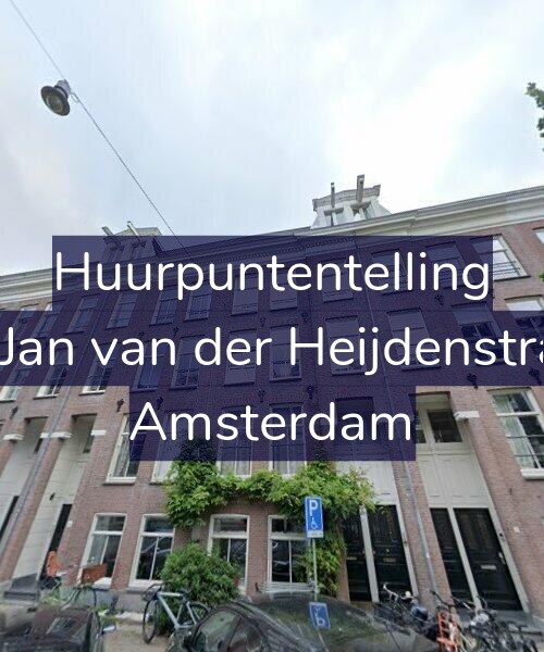Foto gevel Huurpuntentelling voor Tweede Jan van der Heijdenstraat 93-B, Amsterdam