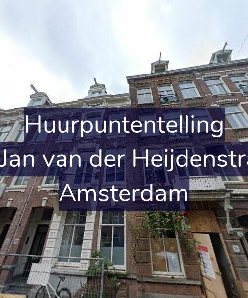 Foto gevel Huurpuntentelling voor Tweede Jan van der Heijdenstraat 80-1, Amsterdam