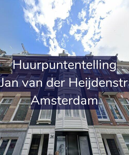 Foto gevel Huurpuntentelling voor Tweede Jan van der Heijdenstraat 34-3, Amsterdam