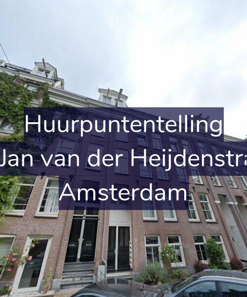 Foto gevel Huurpuntentelling voor Tweede Jan van der Heijdenstraat 87-A, Amsterdam