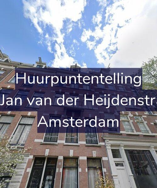 Foto gevel Huurpuntentelling voor Tweede Jan van der Heijdenstraat 26-2, Amsterdam