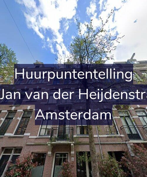 Foto gevel Huurpuntentelling voor Tweede Jan van der Heijdenstraat 20-2, Amsterdam