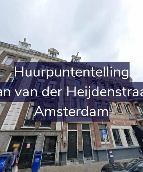 Foto gevel Huurpuntentelling voor Tweede Jan van der Heijdenstraat 109-BV, Amsterdam
