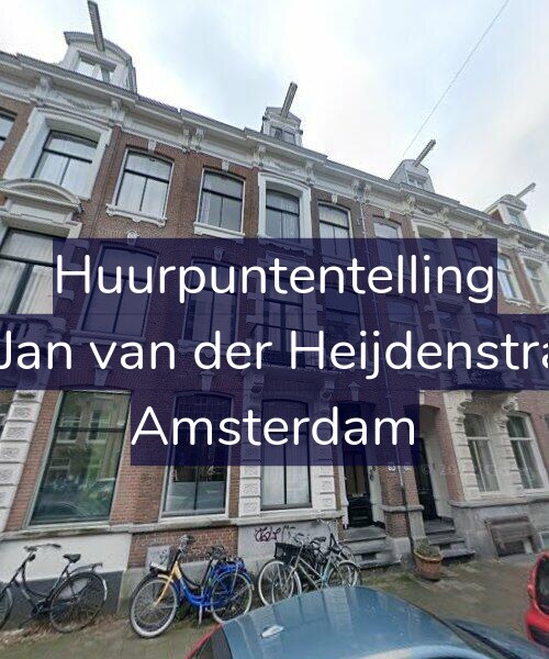 Foto gevel Huurpuntentelling voor Tweede Jan van der Heijdenstraat 86-H, Amsterdam