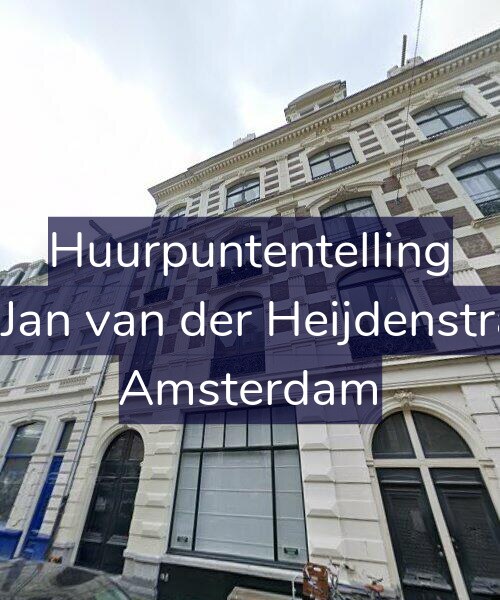 Foto gevel Huurpuntentelling voor Tweede Jan van der Heijdenstraat 96-1, Amsterdam