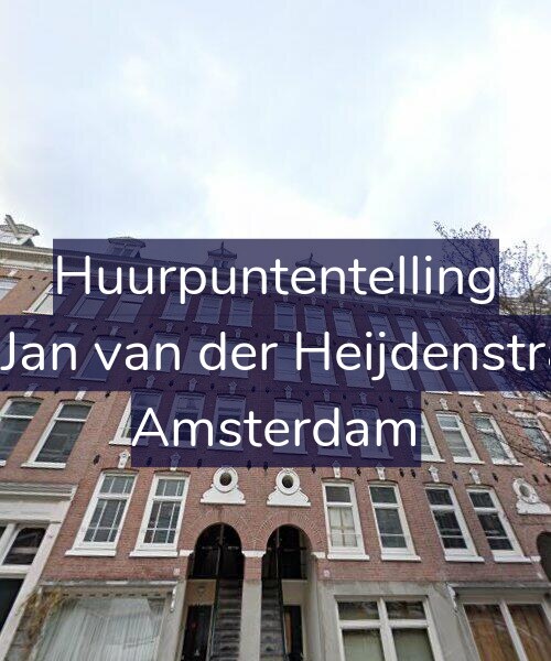Foto gevel Huurpuntentelling voor Tweede Jan van der Heijdenstraat 55-2, Amsterdam