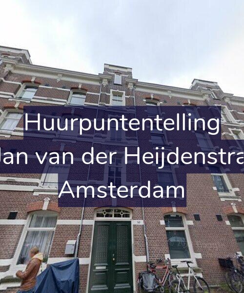 Foto gevel Huurpuntentelling voor Tweede Jan van der Heijdenstraat 46-2L, Amsterdam