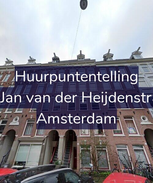 Foto gevel Huurpuntentelling voor Tweede Jan van der Heijdenstraat 61-1, Amsterdam