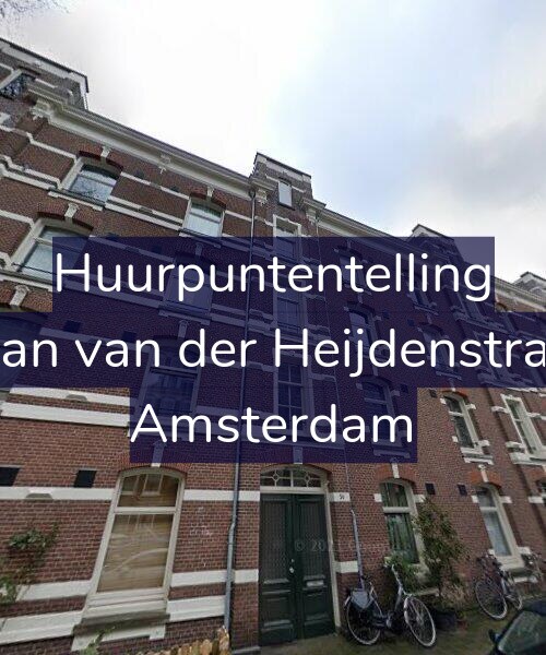 Foto gevel Huurpuntentelling voor Tweede Jan van der Heijdenstraat 56-1R, Amsterdam