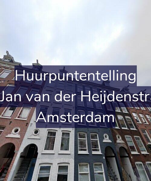 Foto gevel Huurpuntentelling voor Tweede Jan van der Heijdenstraat 67-2, Amsterdam